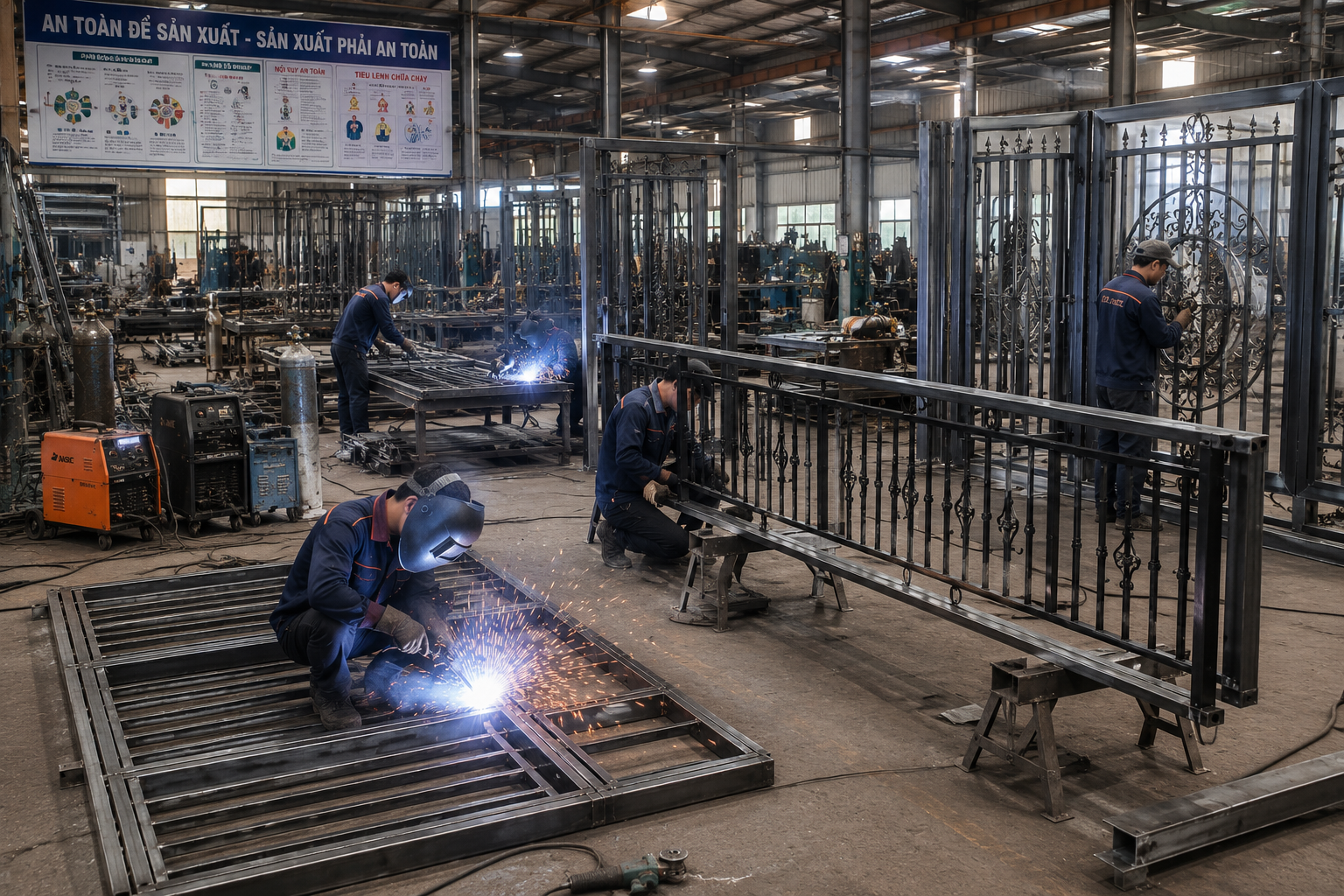 Dự Án Cửa Và Lan Can Inox